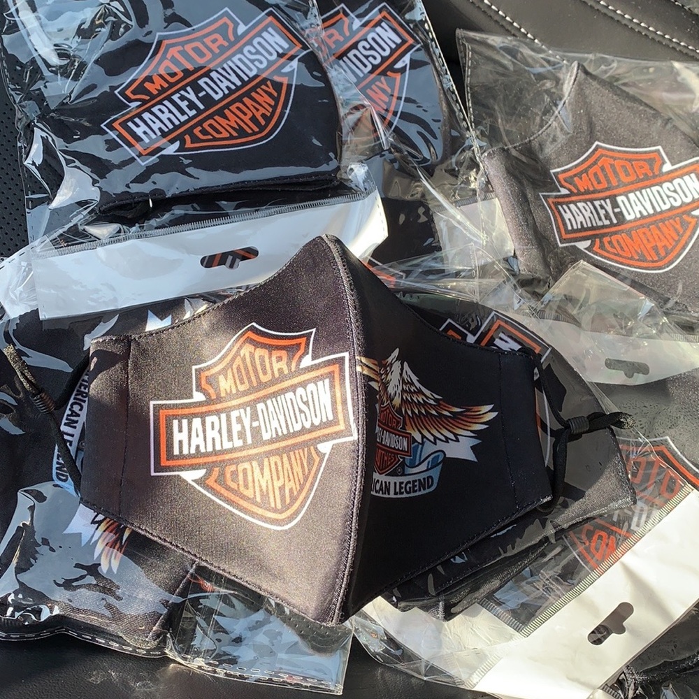 Sale!!Harley Davidson Face masks 4 PCs/ $20
